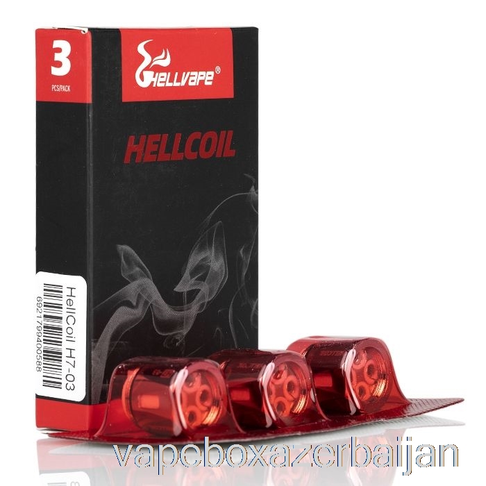 Vape Baku Hellvape Fat Rabbit Replacement Mesh Coils 0.15ohm Quad H7-03 Coils